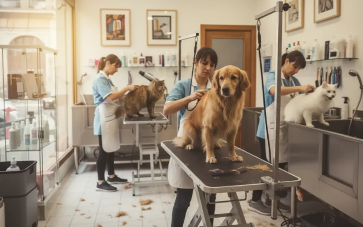 Corte de raza para perros en Madrid: estilos y servicios