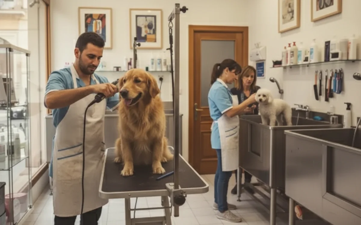 Corte de pelo para perros en Madrid: precios 2026