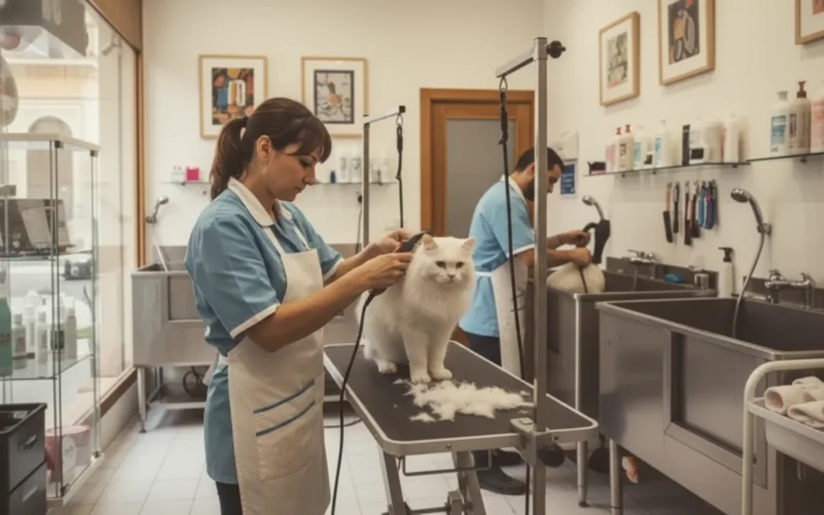 Peluquería de gatos en Madrid servicios profesionales